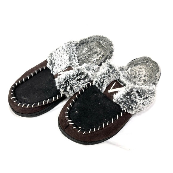 VONMAY Womens Warm Fuzzy Slippers Faux Fur Closed Toe Slip on House Shoes - Picture 1 of 12